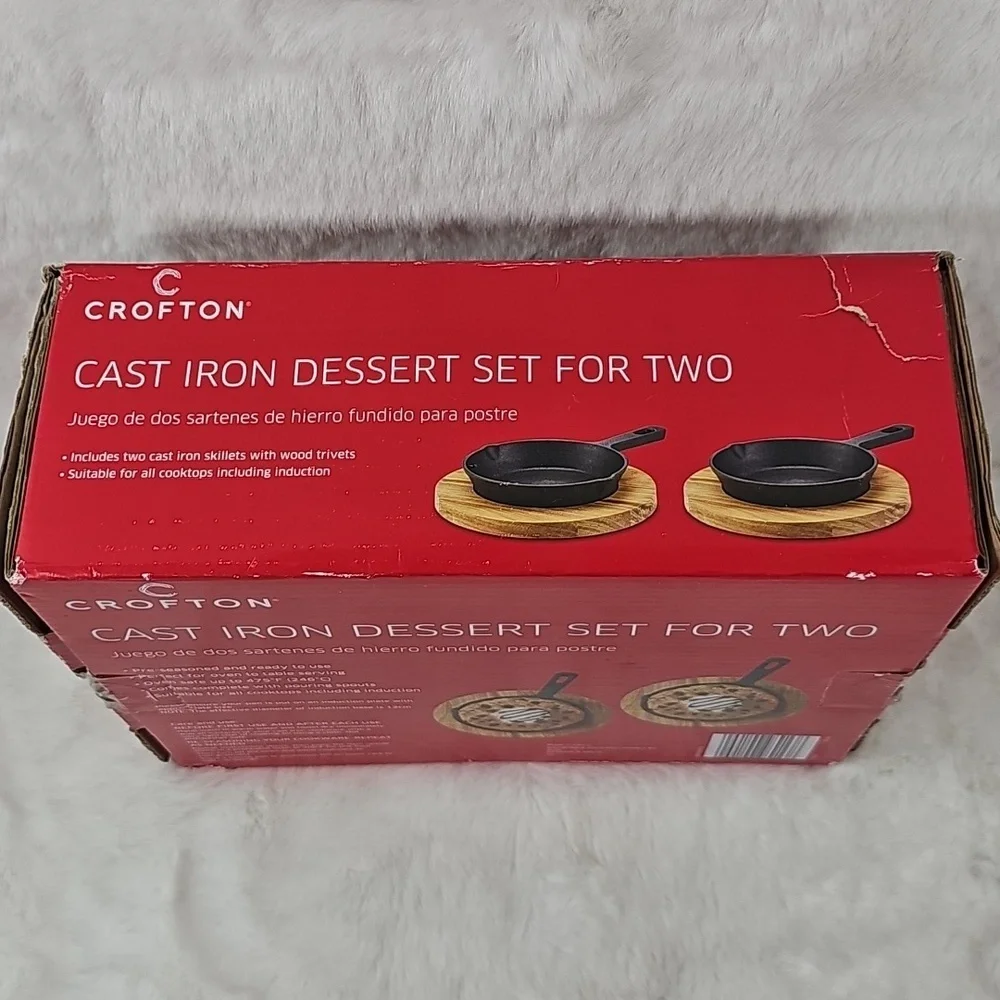 Crofton Cast Iron Dessert Set for Two